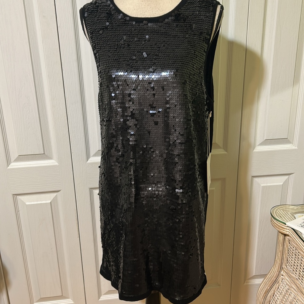 One Teaspoon Black Sequin Dress